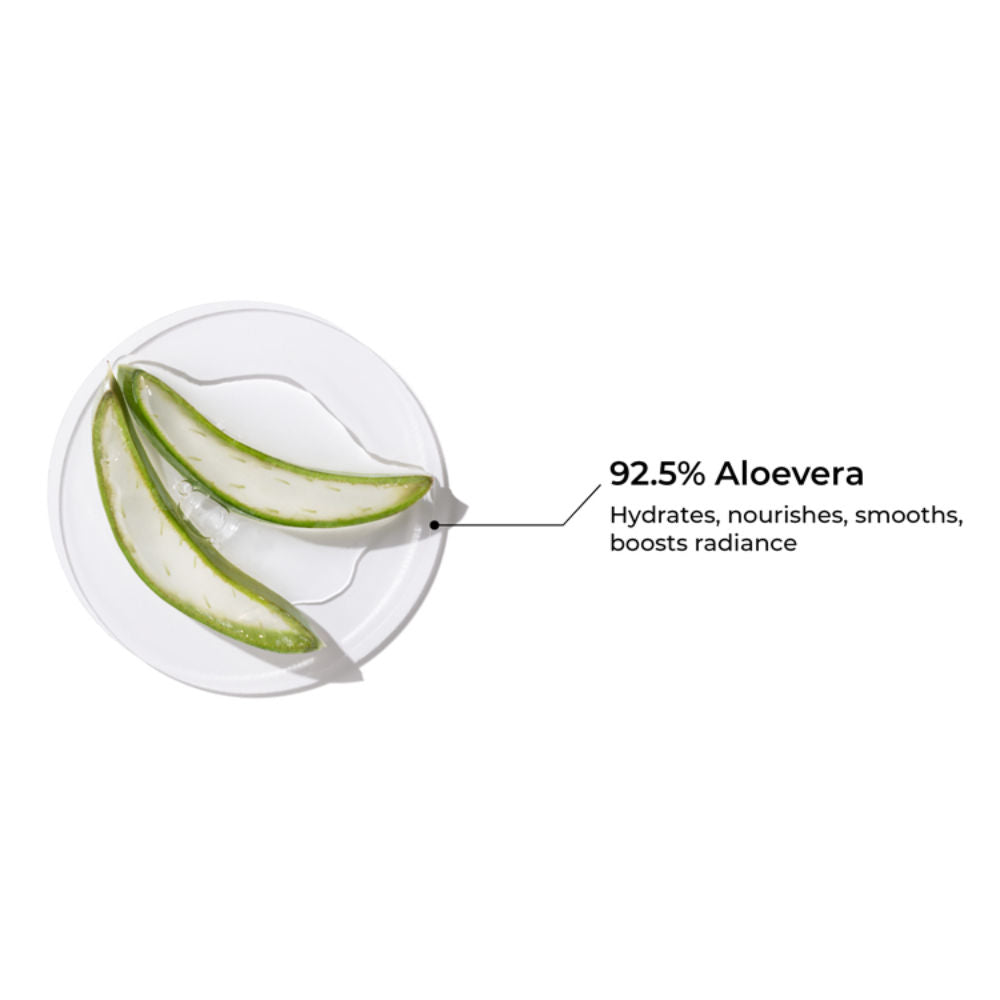 Natural Aloe Vera Gel for Skin & Hair Hydrates & Smoothens Pure Aloe Vera Gel