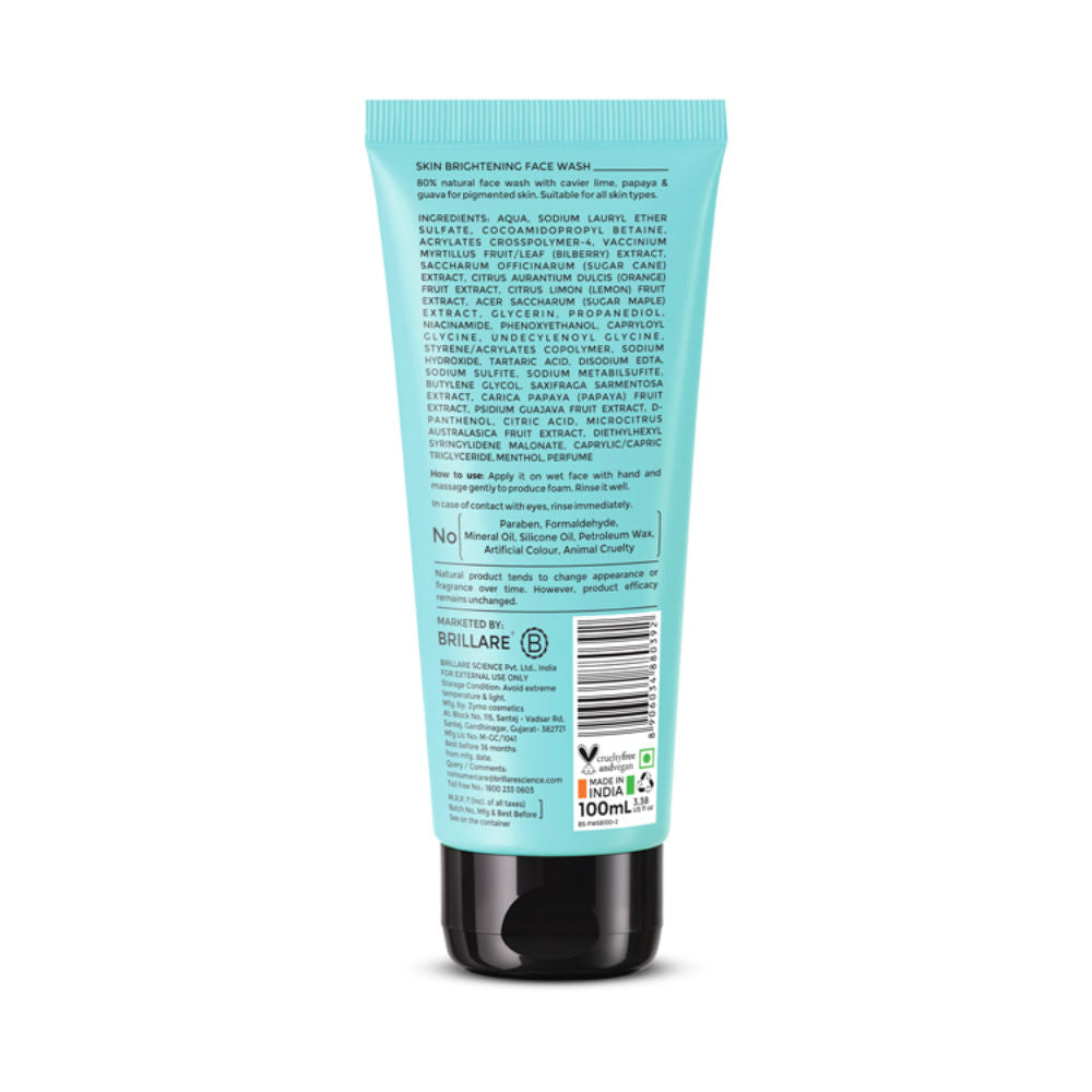 Professional Skin Brightening Face Wash Reduces Pigmentation & Dark Spots