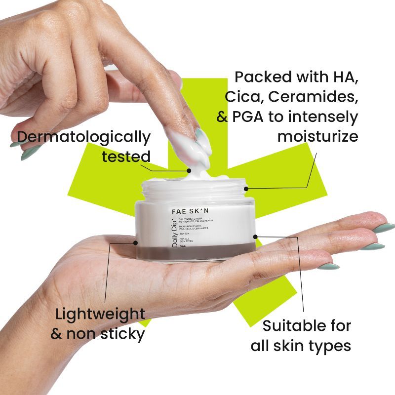 Daily Dip Lightweight Moisturiser with Ceramides Cica HA PGA
