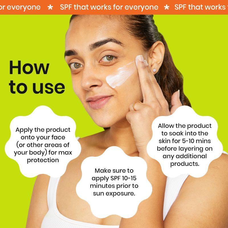 No White Cast Lightweight Sunscreen SPF Juice SPF 50+ PA++++