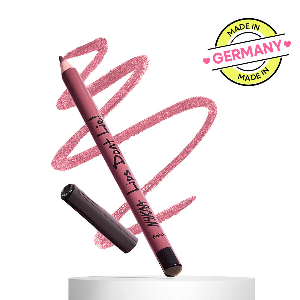 Nykaa Lips Don’t Lie! Matte Lip Liner Feisty Brunette - Birthday Suit 01