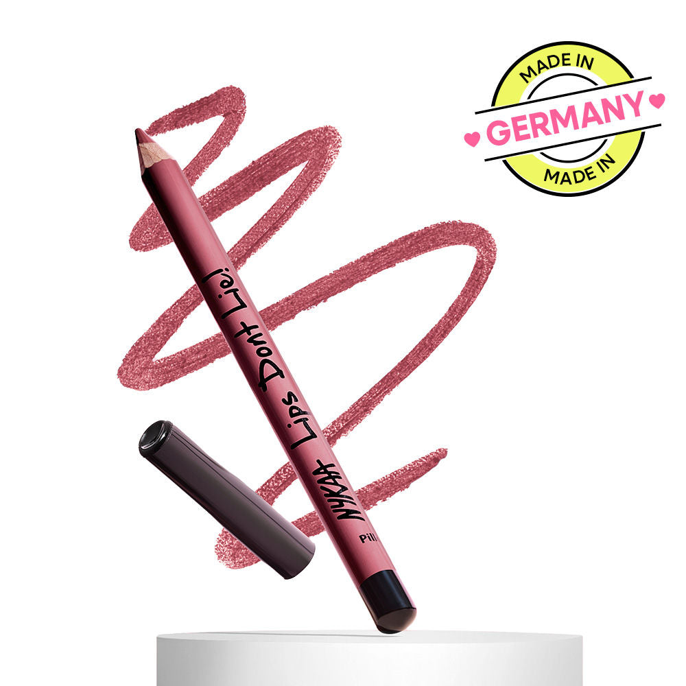 Nykaa Lips Don’t Lie! Matte Lip Liner Feisty Brunette - Just Bitten 13