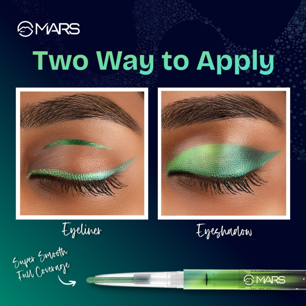 Northern Lights In A Pencil Eyeliner