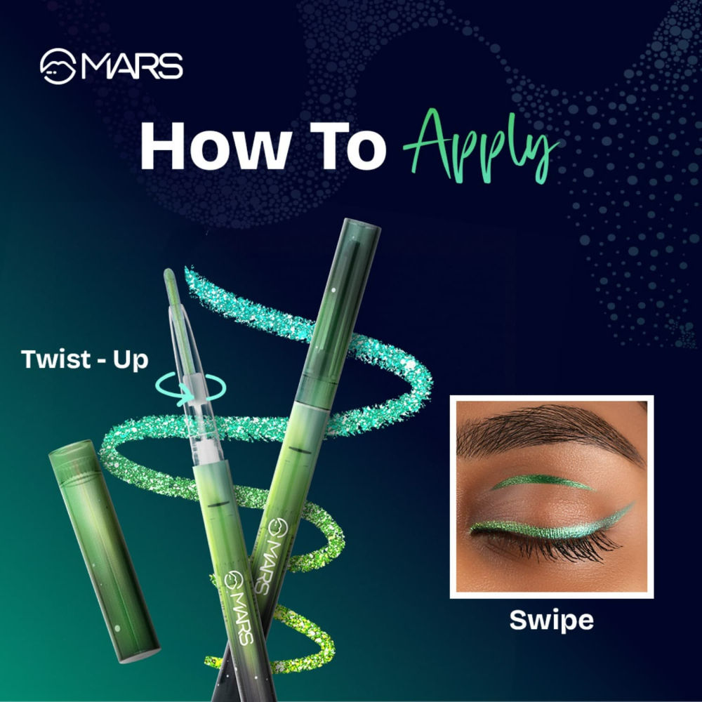 Northern Lights In A Pencil Eyeliner