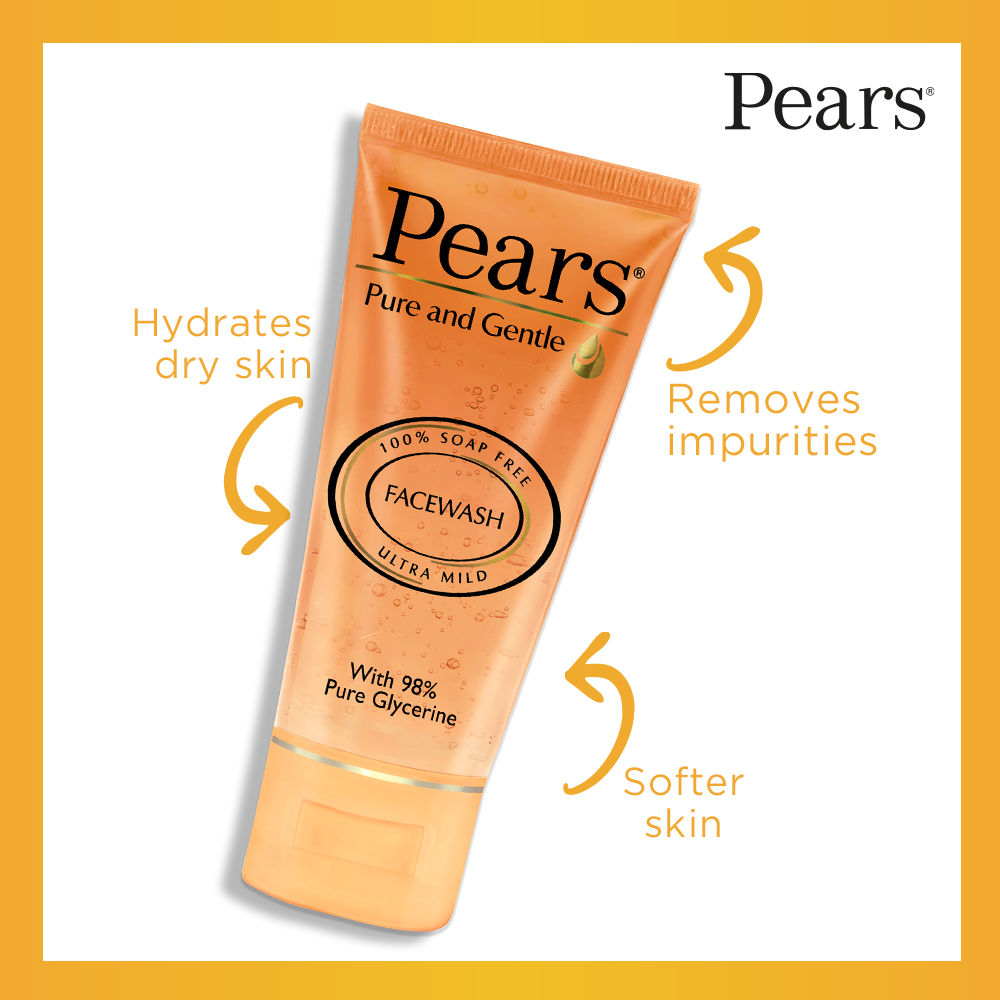 Pure and Gentle Daily Cleansing Facewash Ultra Mild Cleanser with Glycerine