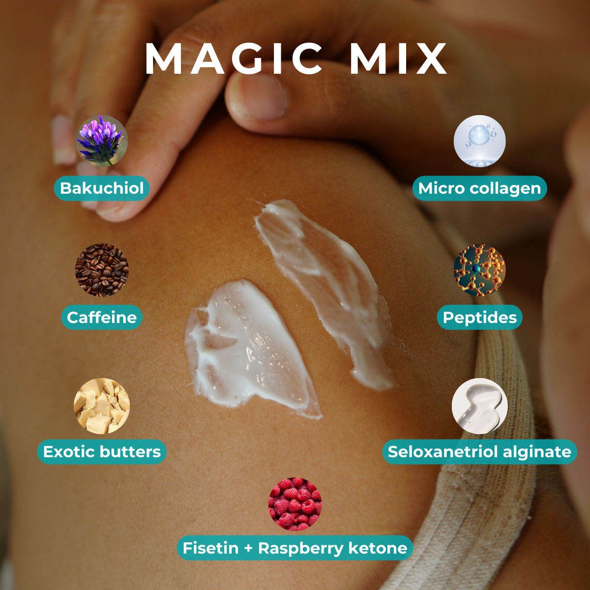 Bomb bum cream for Stretch Marks + Cellulite