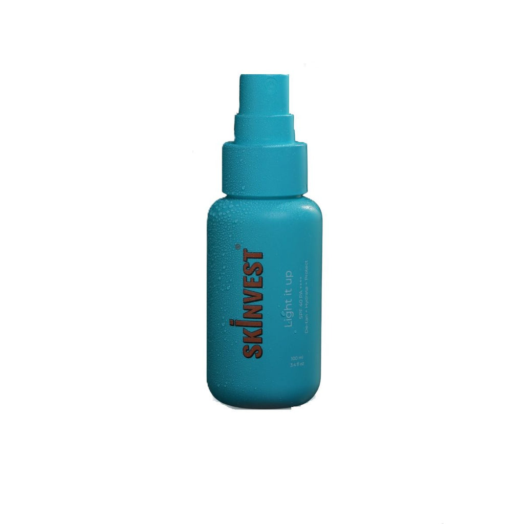 Light it up Body Sunscreen + De-Tan Spray SPF 40 PA ++++