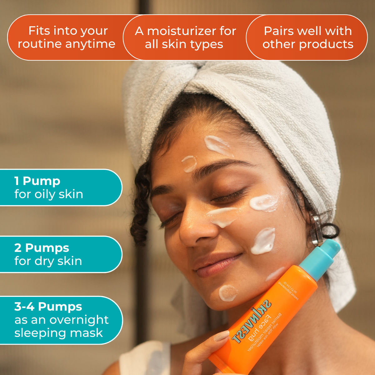 Face Hug Barrier Repair Moisturizer 70% Rice water