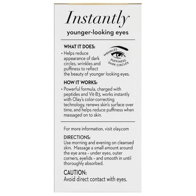 Ultimate Eye Cream Reduces Dark Circles, Wrinkles & Puffiness With Niacinamide & Pentapeptides