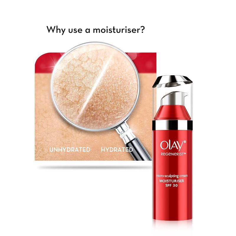 Regenerist Micro Sculpting Cream Moisturizer With SPF 30 With Hyaluronic Acid & Niacinamide