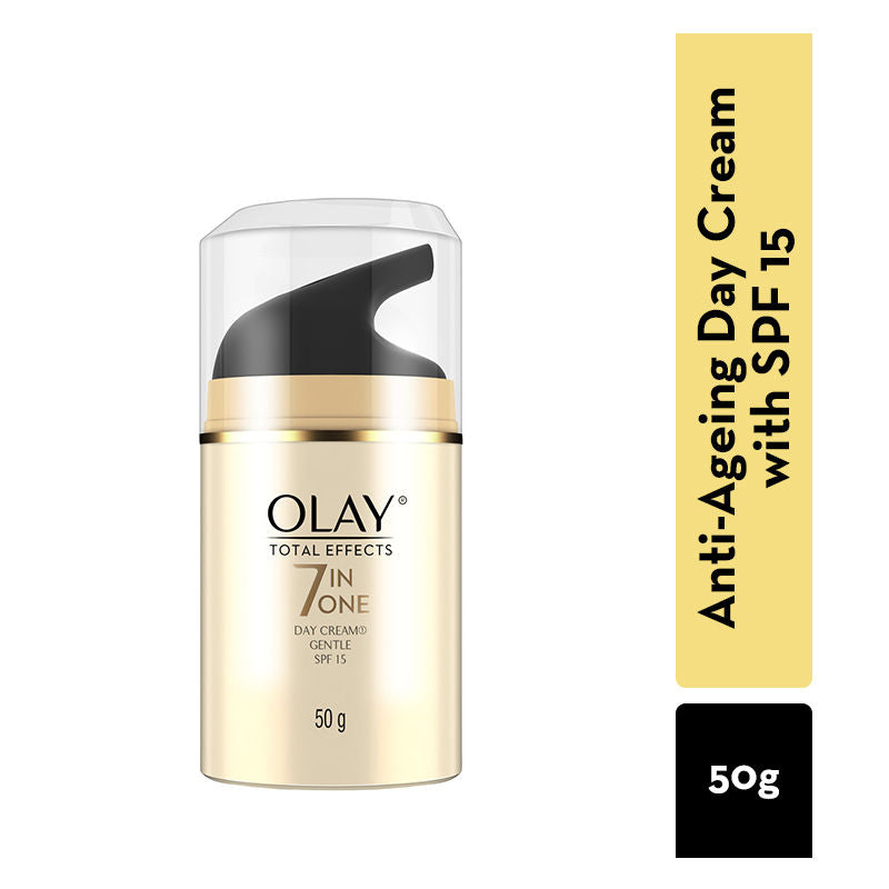 Total Effects Day Cream,Gentle With SPF 15 For Sensitive Skin, Fights 7 Signs of Ageing