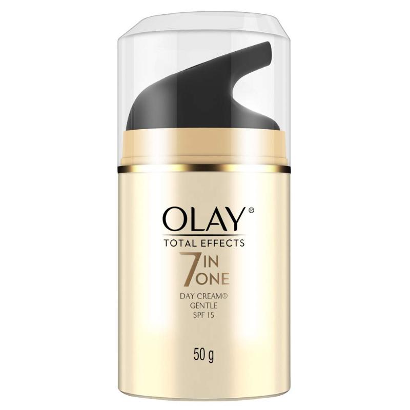 Total Effects Day Cream,Gentle With SPF 15 For Sensitive Skin, Fights 7 Signs of Ageing