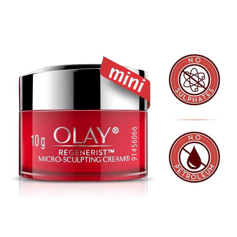 Regenerist Microsculpting Day Cream, Plump & Bouncy Skin With Hyaluronic Acid & Peptides