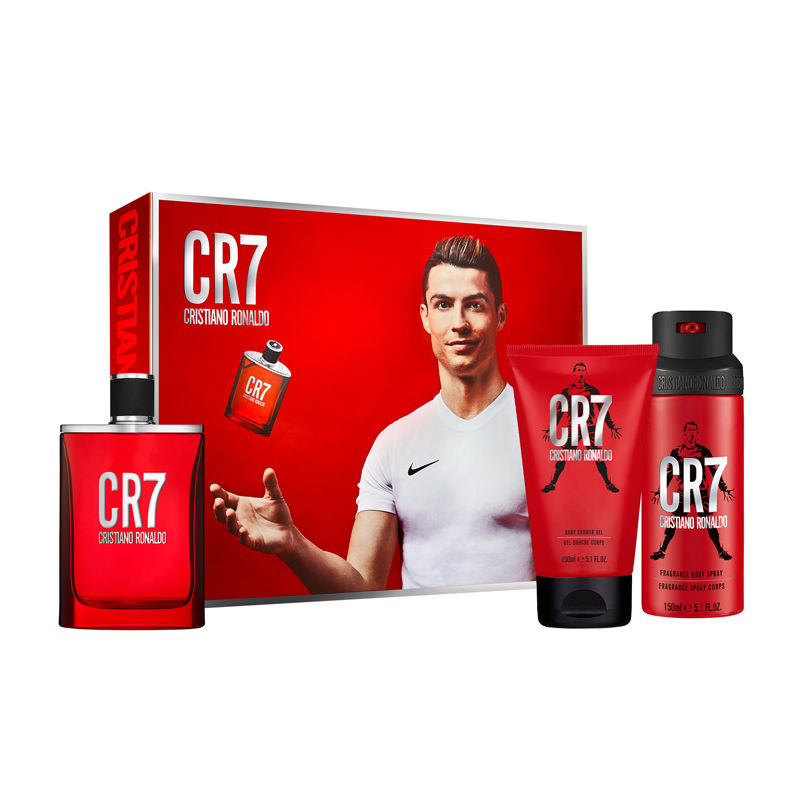 CR7 Set Eau de Toilette + Shower Gel + Deodorant Spray