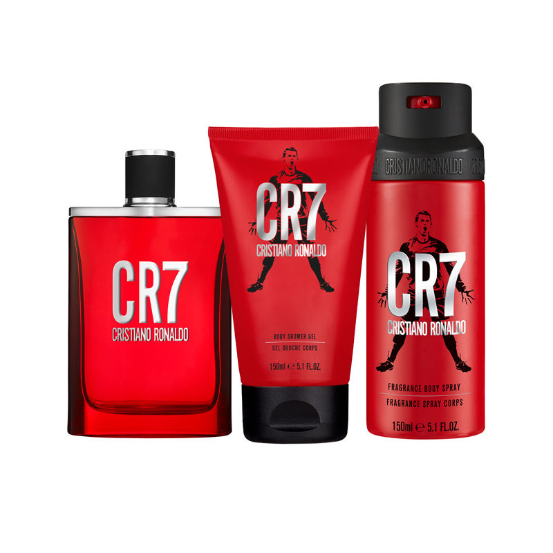 CR7 Set Eau de Toilette + Shower Gel + Deodorant Spray
