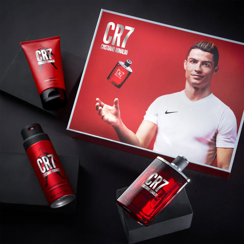 CR7 Set Eau de Toilette + Shower Gel + Deodorant Spray