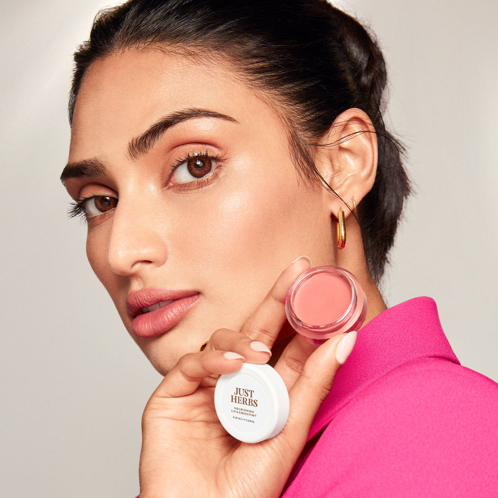 Herb Enriched Lip & Cheek Tint, Soft Nude 05, Natural Finish & Hydrating
