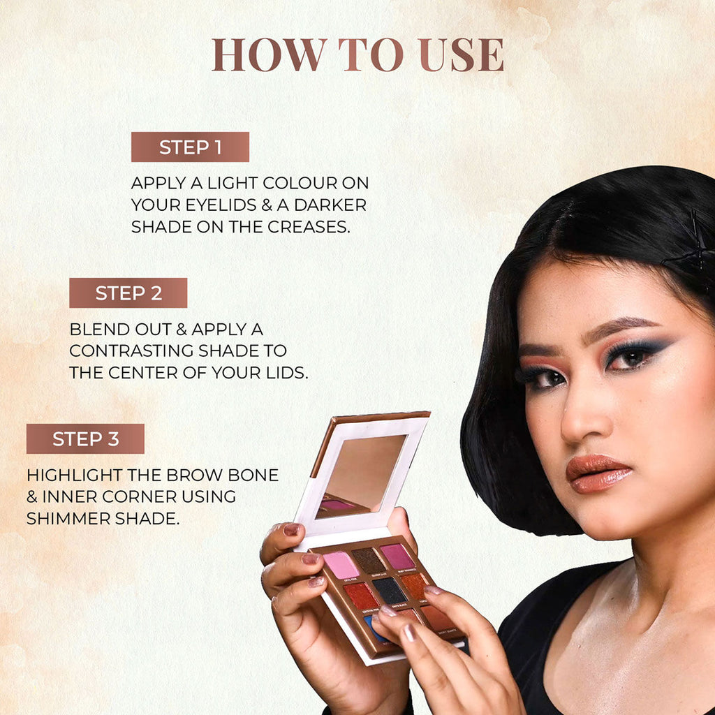 Enriched 9 In 1 Long Lasting Eyeshadow Palette