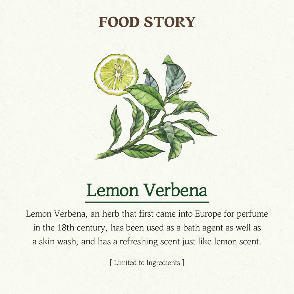 Lemon Verbena Body Wash - Energizing, Hydrating, Skin Revitalizing
