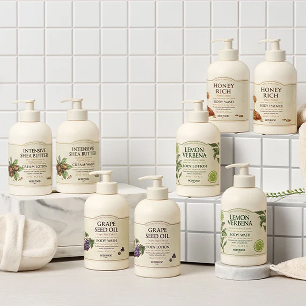 Grape Seed Oil Body Lotion - Anti-Aging, Soothing, Skin Repair