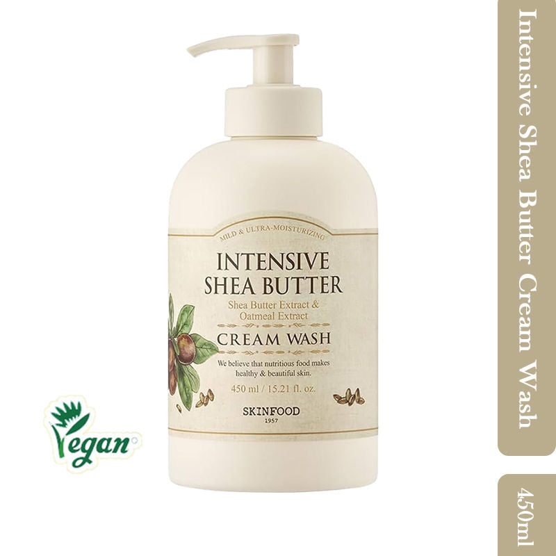 Intensive Shea Butter Cream Wash - Nourishing, Moisturizing, Skin Softening