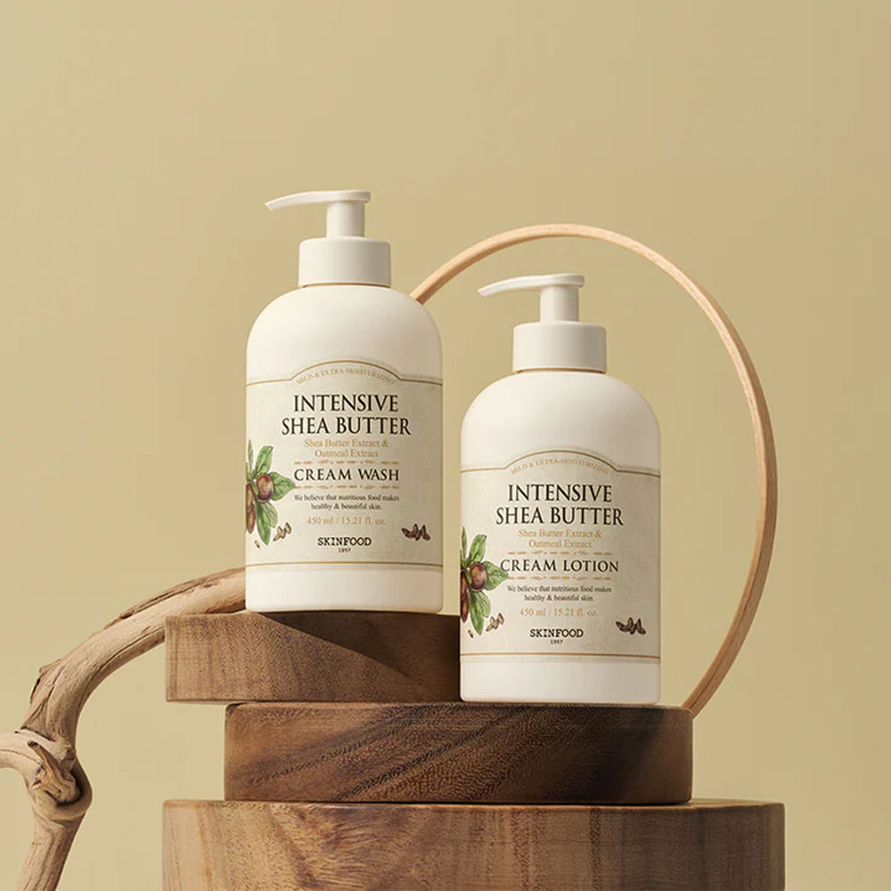 Intensive Shea Butter Cream Wash - Nourishing, Moisturizing, Skin Softening