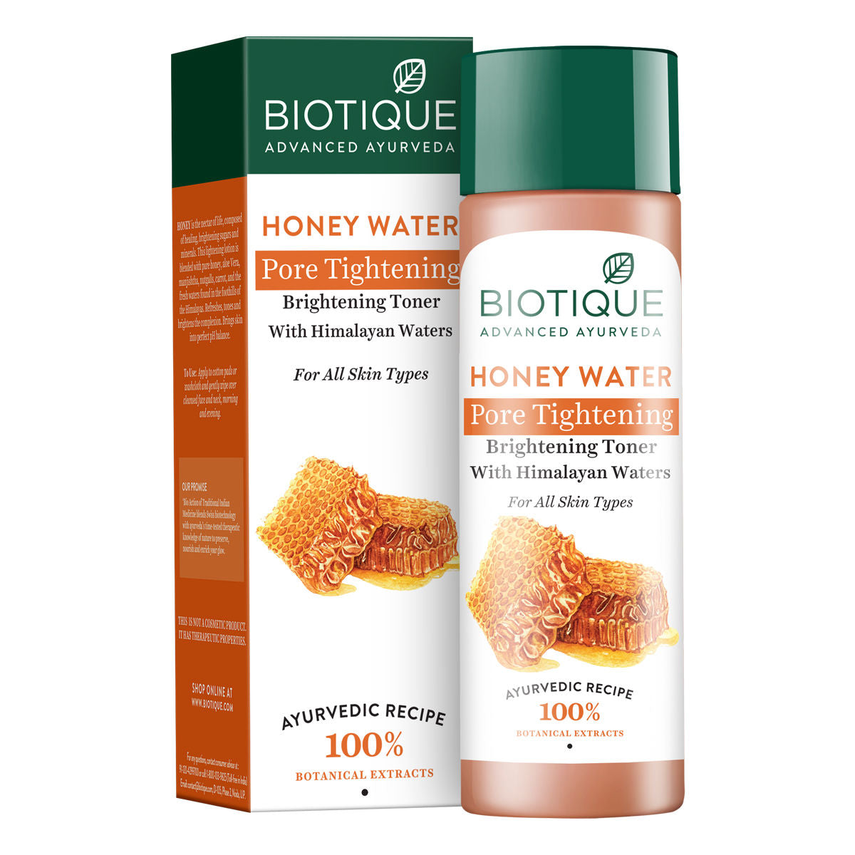 Honey Water Pore Tightening Brightening Toner With Himalayan Waters