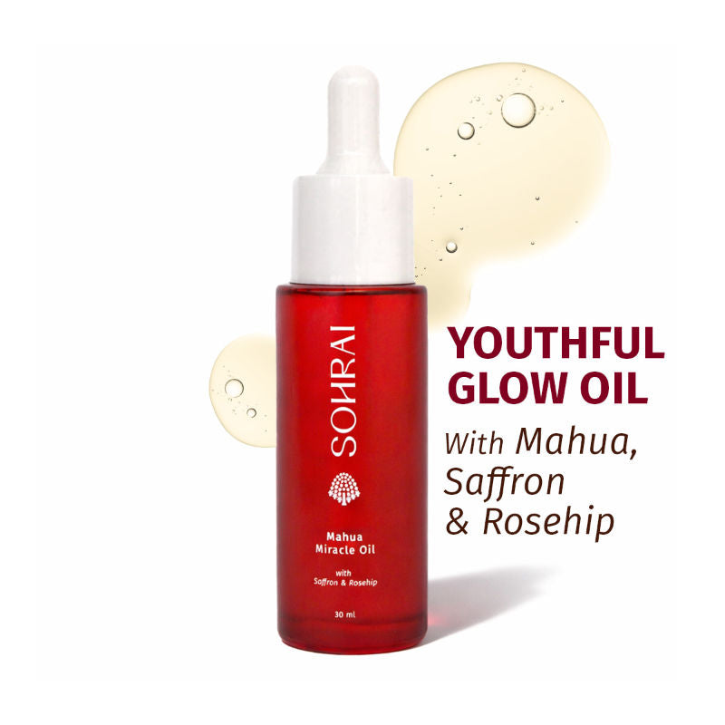 Mahua Miracle Oil | Natural Face Oil for Glowing, Youthful Skin – Lightweight & Non-Sticky
