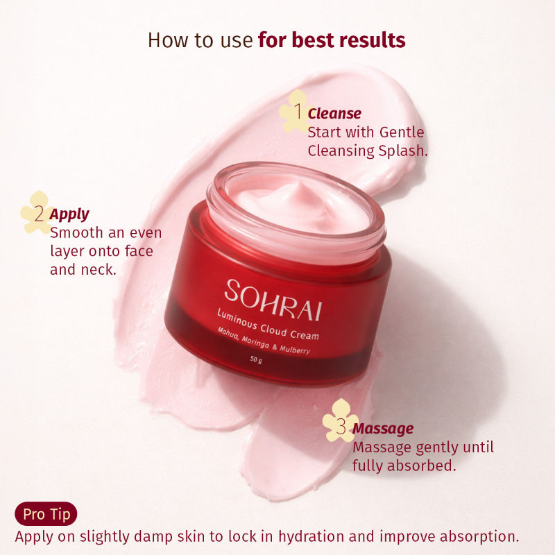 Luminous Cloud Cream | Lightweight Moisturizer with Niacinamide for Bright, Hydrated Skin