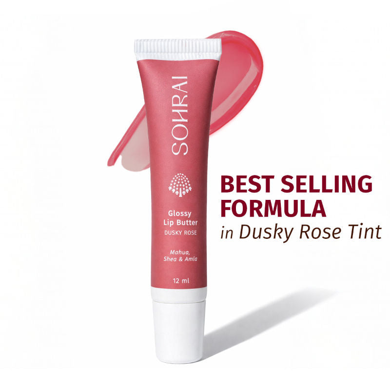 Glossy Lip Butter - Dusky Rose