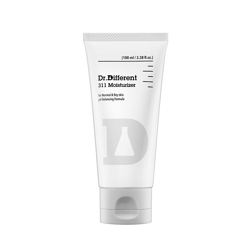 Dr.Different 311 Moisturizer, For Dry, Damaged Skin with 3:1:1 Lipid Ratio for Barrier Repair