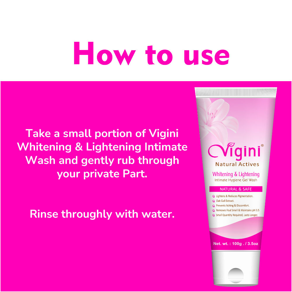Intimate Lightening Cream Wash for Women Vagina Bikini Area Private Part Whitening Brightning