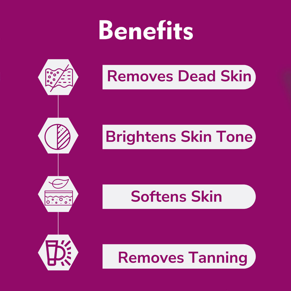 Exfoliating Coffee Scrub Body Wash for Detan Uneven Dull Dark Spots Removal Skin Lightening