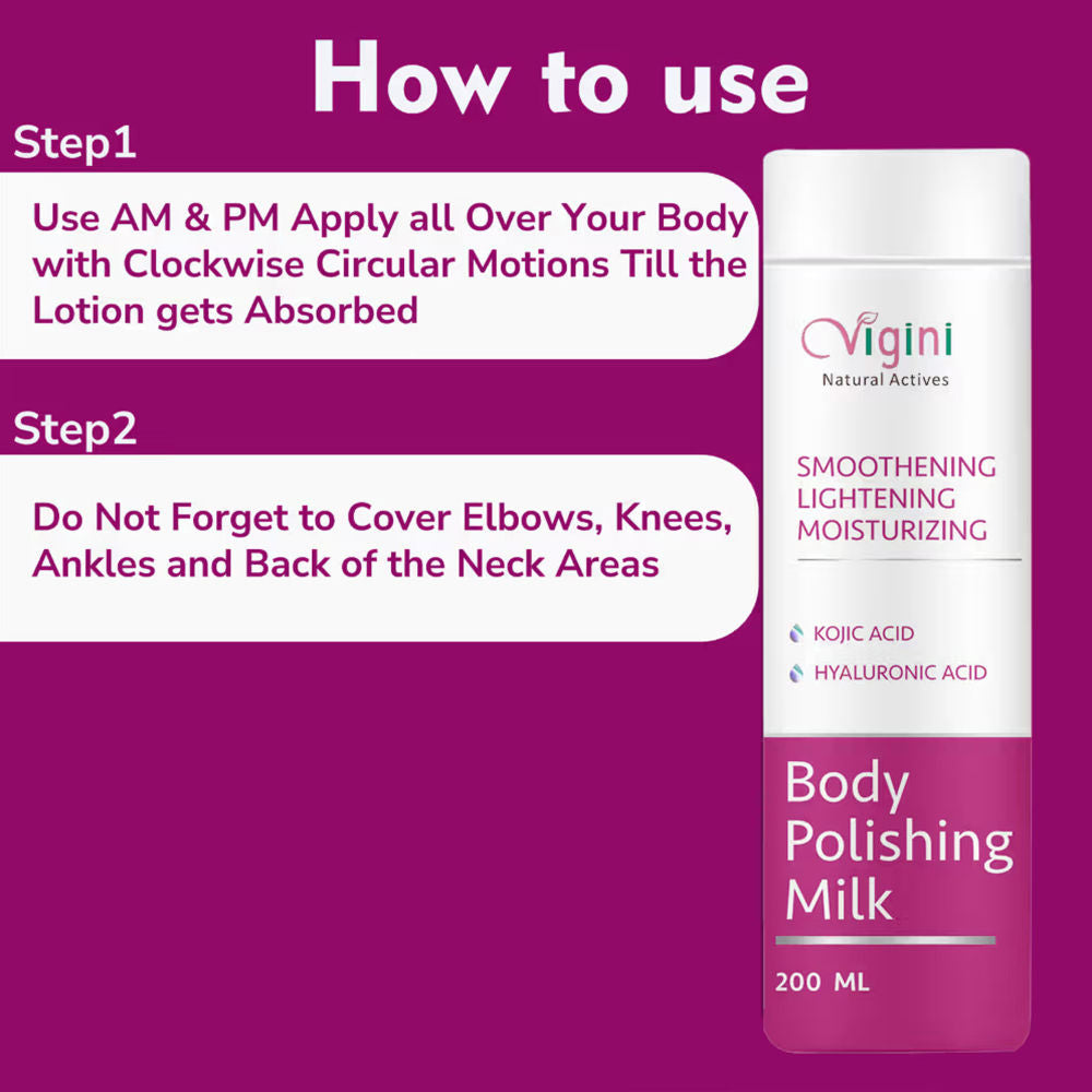 1% Kojic Acid Moisturizer Body Lotion for Pigmentation Tan Removal Skin Whitening Brightening