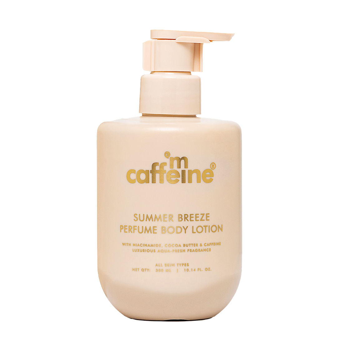 Summer Breeze Perfume Body Lotion With Niacinamide & Cocoa Butter Fresh Aquatic Fragrance