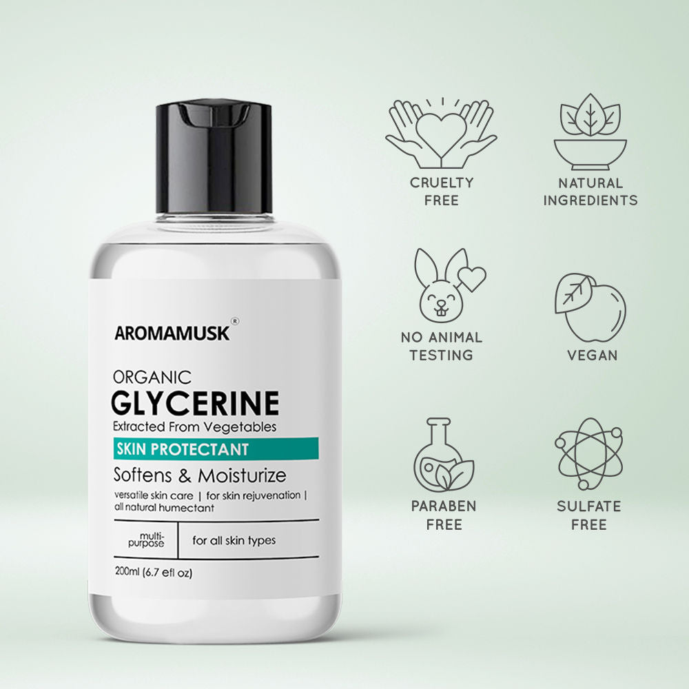 Organic Glycerine Skin Protectant Softens & Moisturize