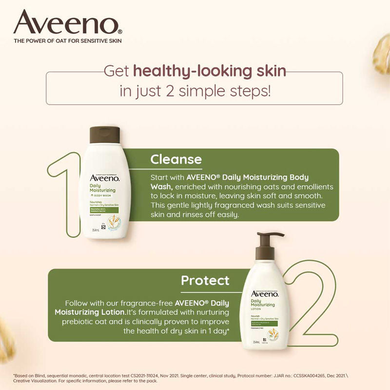 Daily Moisturising Body Wash - Prebiotic Oat Cleanse, Moisturize Normal, Dry & Sensitive Skin
