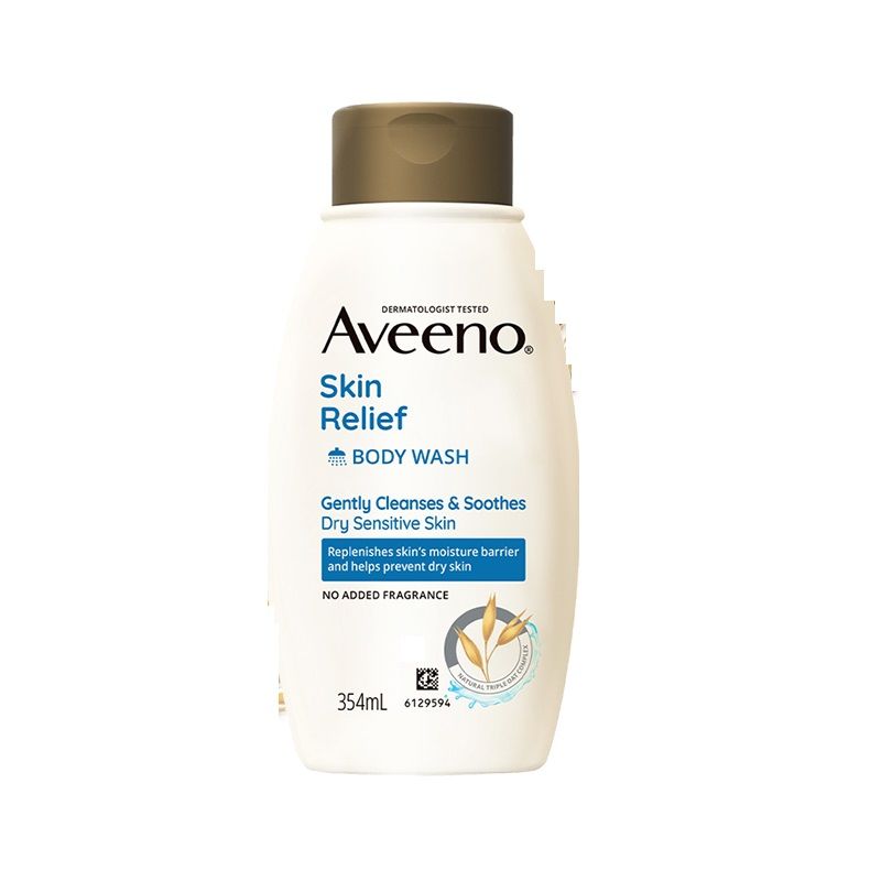 Skin Relief Body Wash - Prebiotic Oat to Cleanse & Moisturize Dry, Itchy & Sensitive Skin