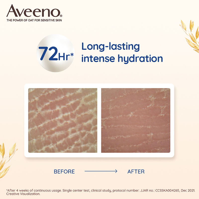 Skin Relief Moisturising Lotion - Oat + Shea Butter Body Moisturizer For Dry & Sensitive Skin