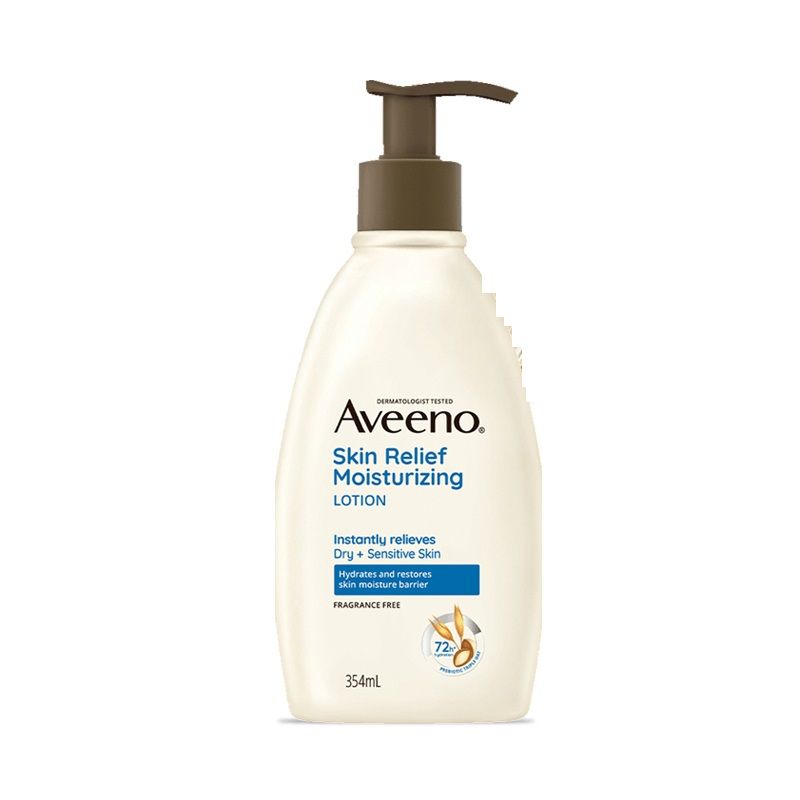 Skin Relief Moisturising Lotion - Oat + Shea Butter Body Moisturizer For Dry & Sensitive Skin