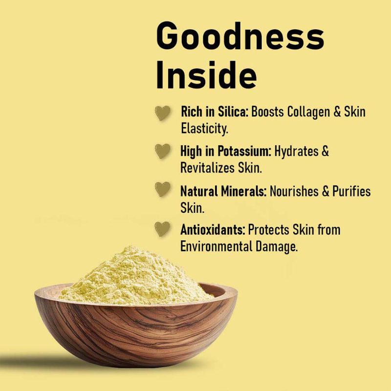 Brazilian Yellow Clay Powder