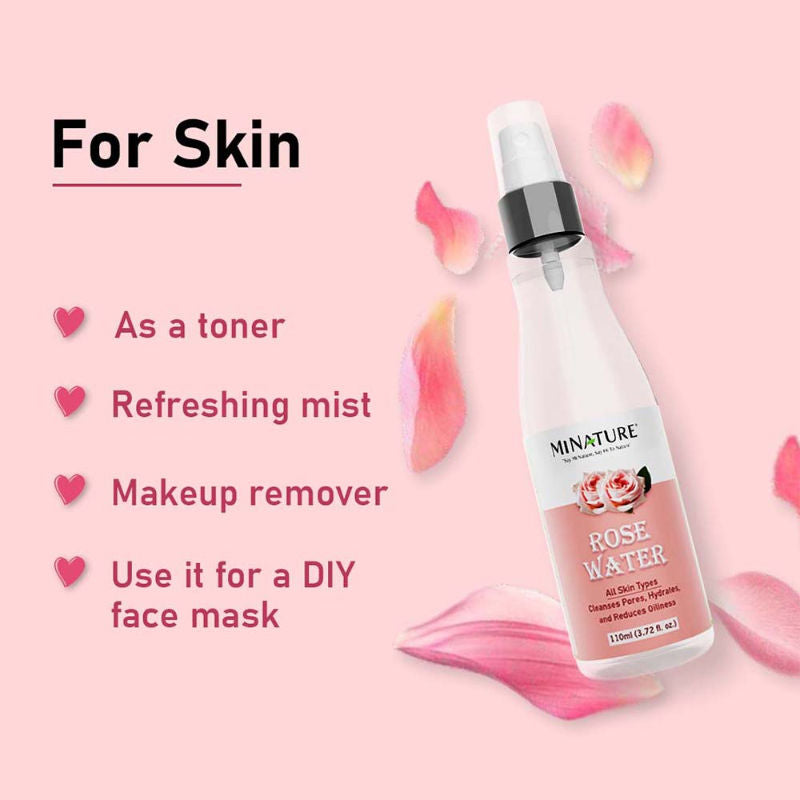 Rose Water Facial Toner Mist