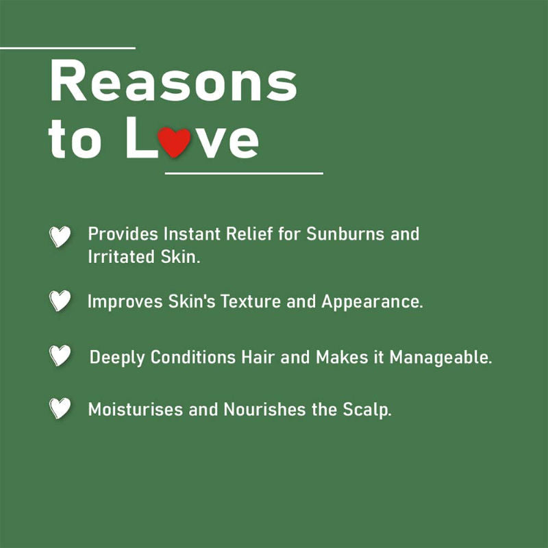 Aloe Vera GelPure & Natural for Skin and Hair
