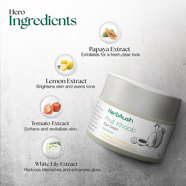 Fruit Khoob Face Cream Glow Revival Nourishing Moisturizer