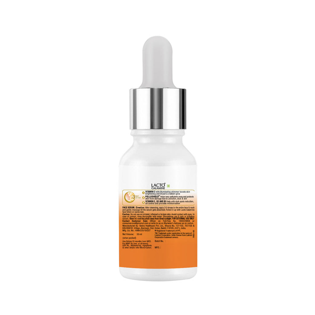 Vitamin C Face Serum with Niacinamide for Glowing Skin & Dark Spots Reduction
