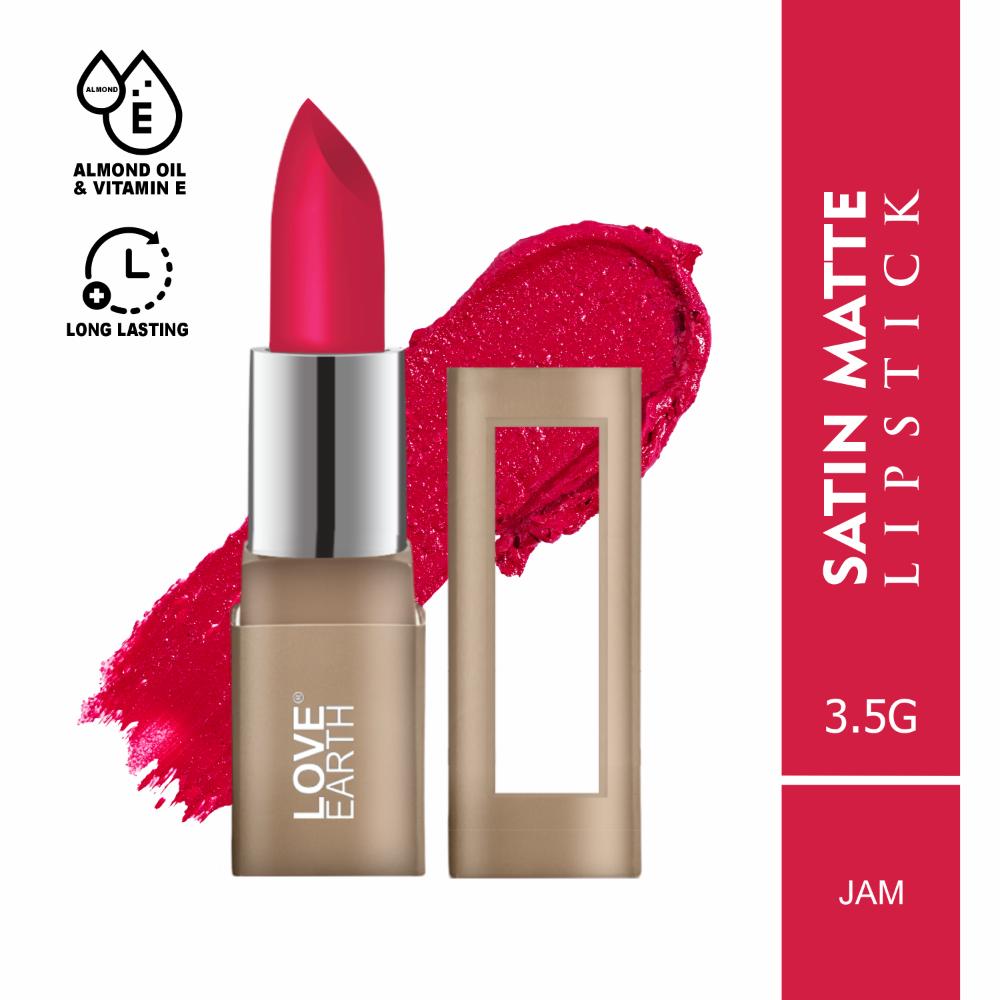 Satin Matte Lipstick - Jam