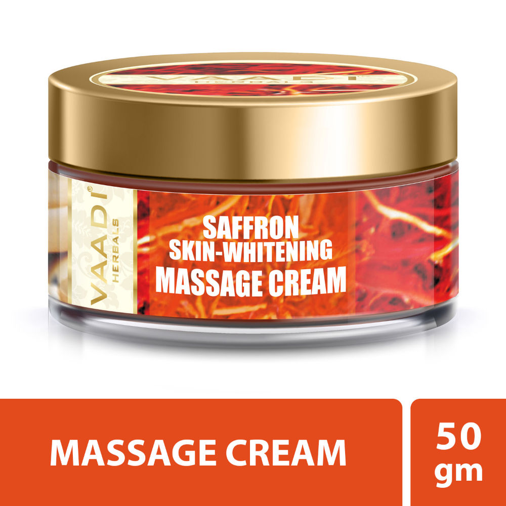 Saffron Skin-Whitening Massage Cream