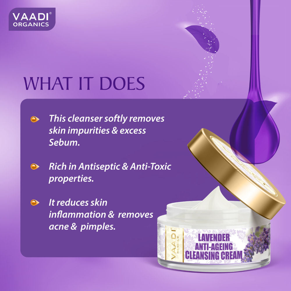 Lavender Anti-Ageing Cleansing Cream
