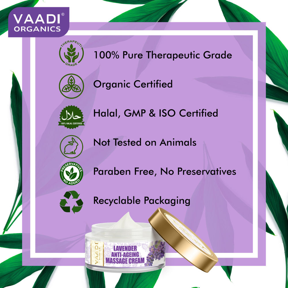 Lavender Anti Ageing Massage Cream