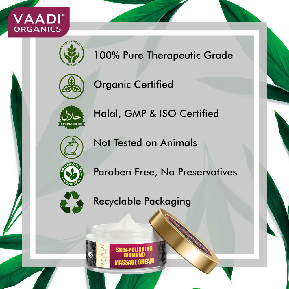 Vaadi Herbal Skin - Polishing Diamond Massage Cream
